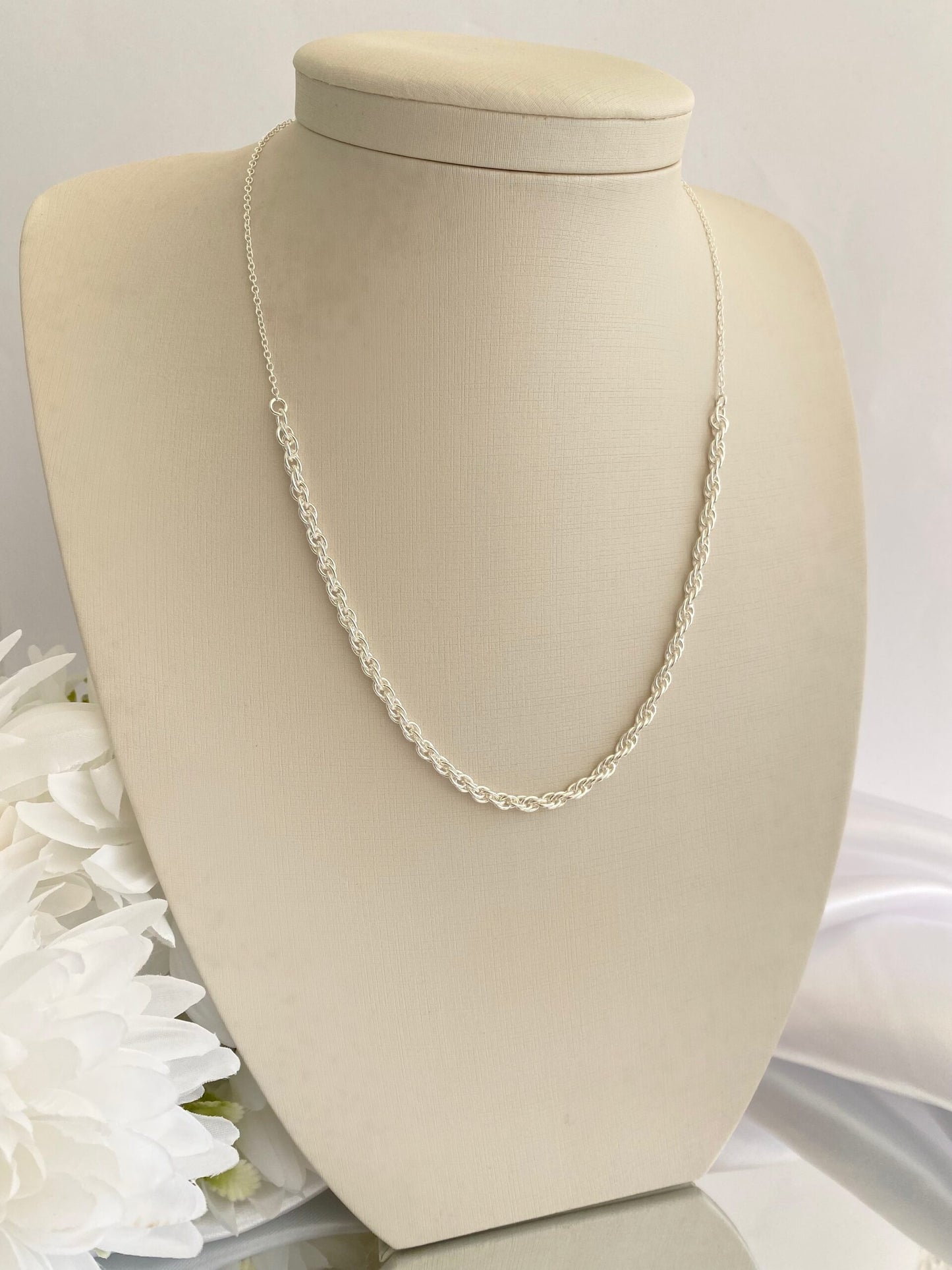 CORRENTE PRATA BRILHO BAIANO