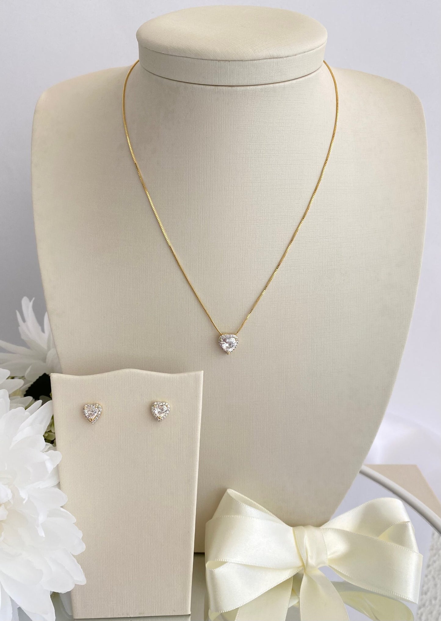 CONJUNTO CORAÇÃO MICRO CRISTAL