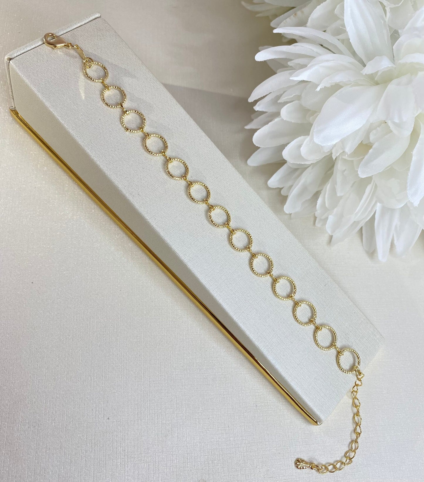 PULSEIRA RENDA DE OURO