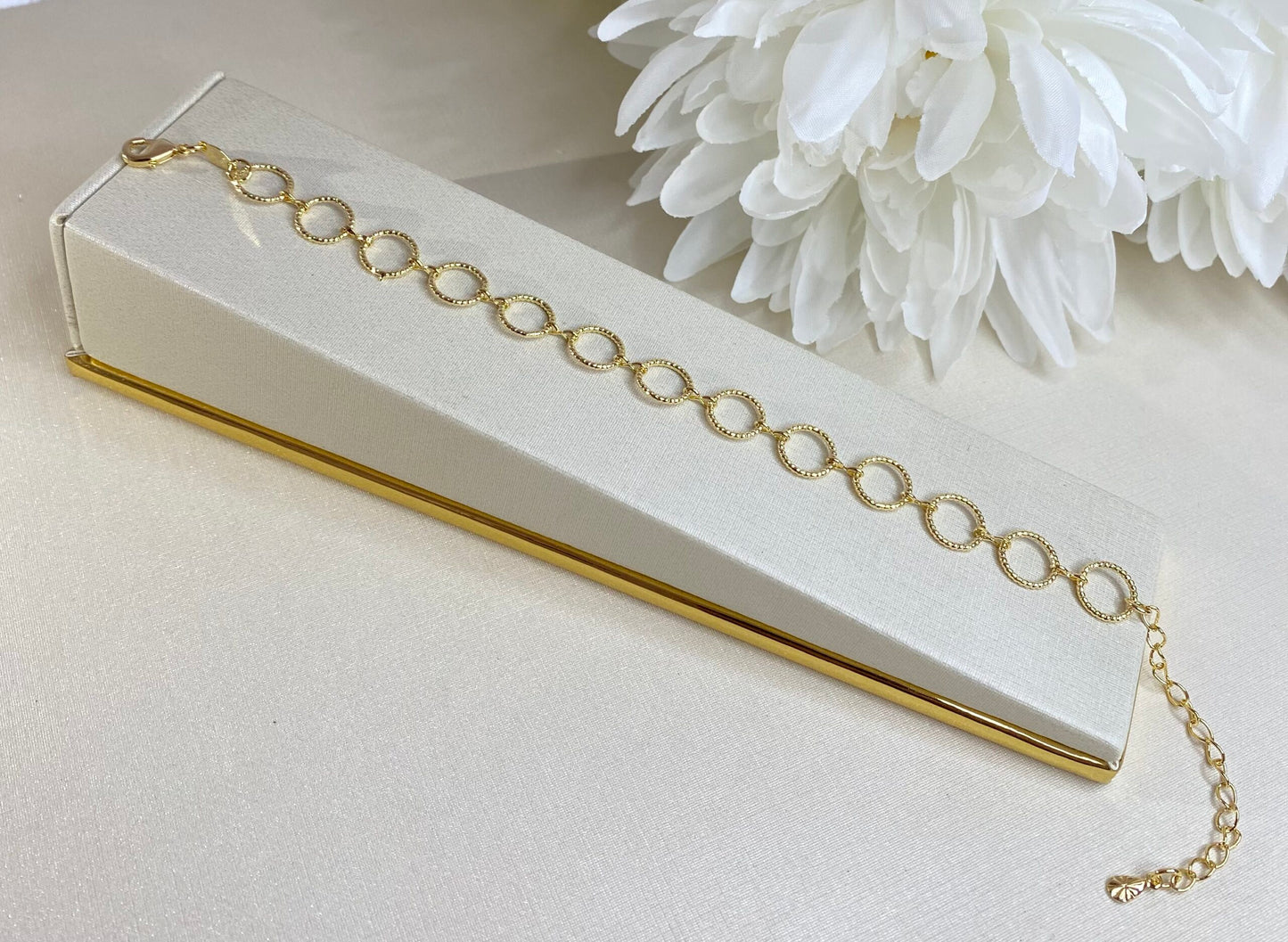 PULSEIRA RENDA DE OURO