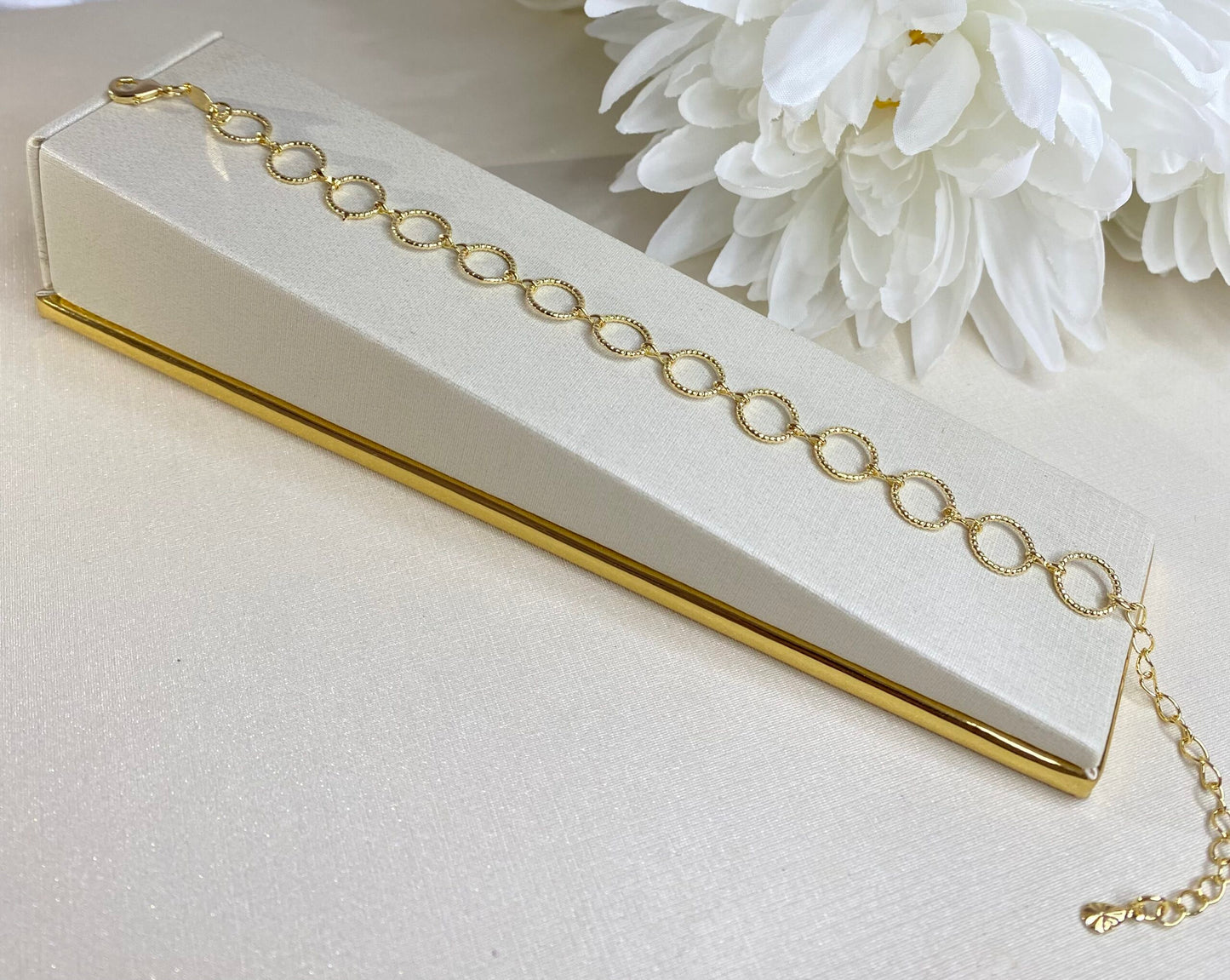 PULSEIRA RENDA DE OURO