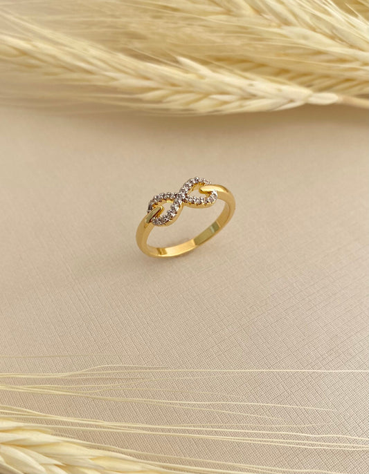 ANEL INFINITO CRAVEJADO