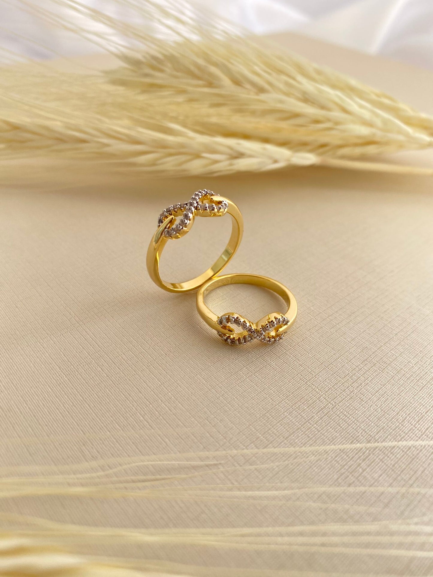 ANEL INFINITO CRAVEJADO