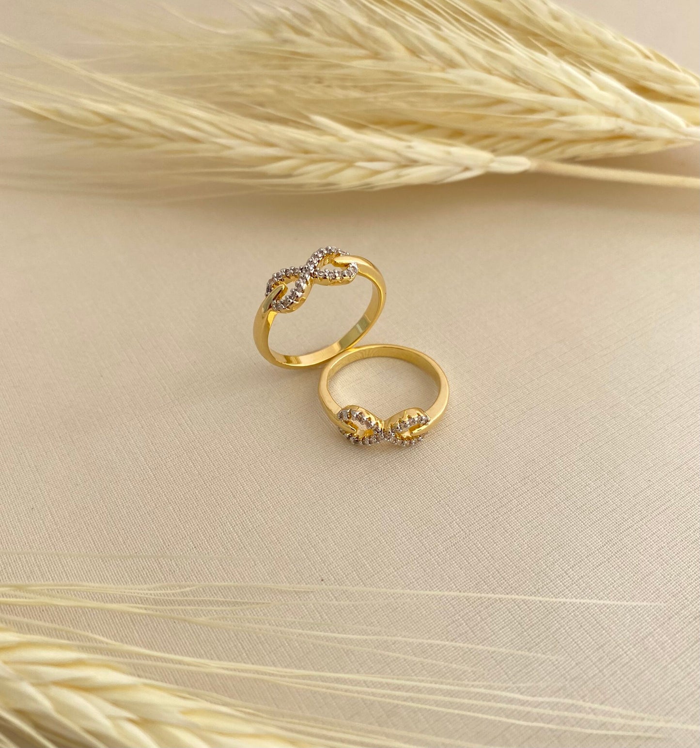 ANEL INFINITO CRAVEJADO