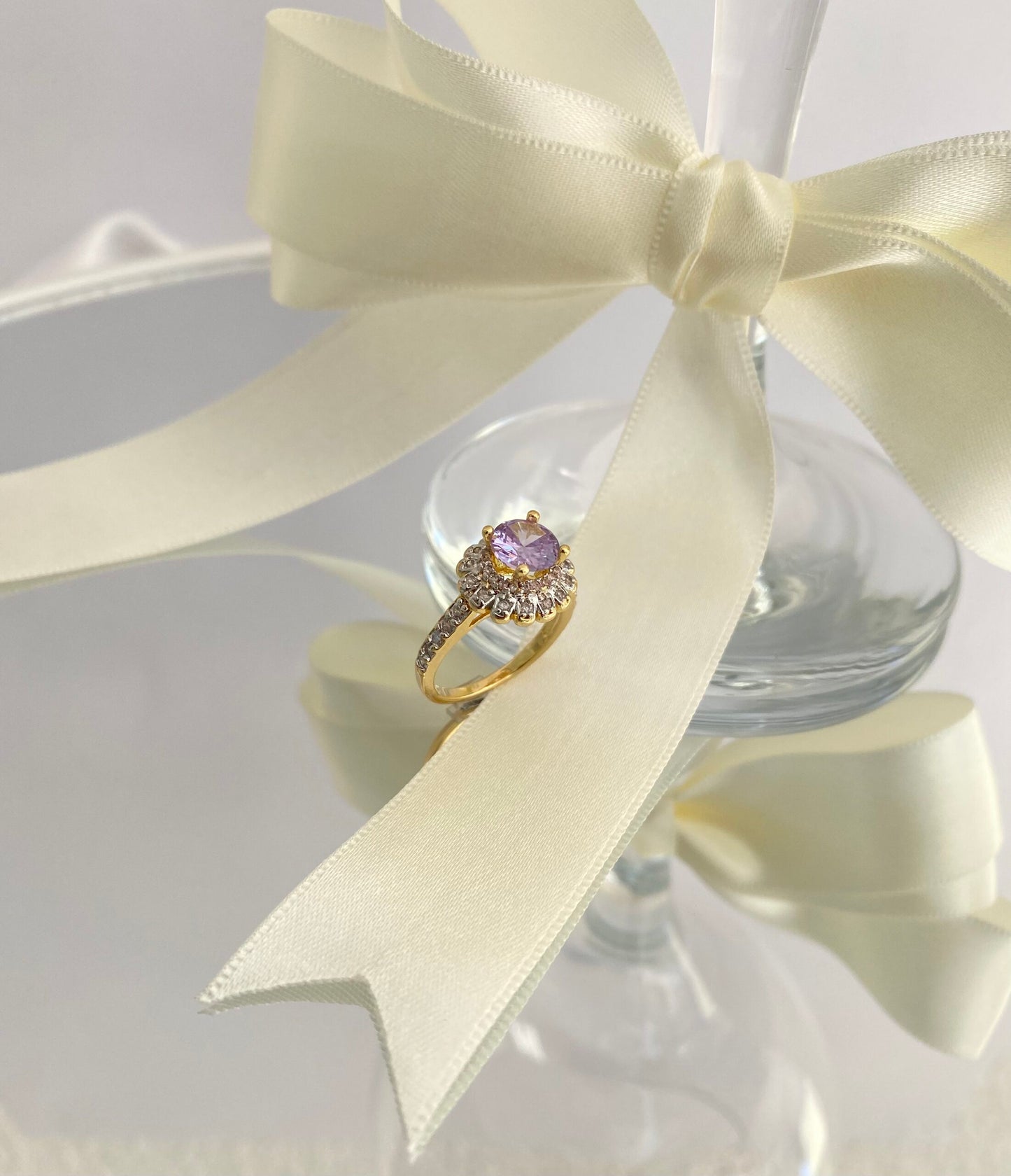 ANEL AURA AMETHYSTA CRAVEJADO