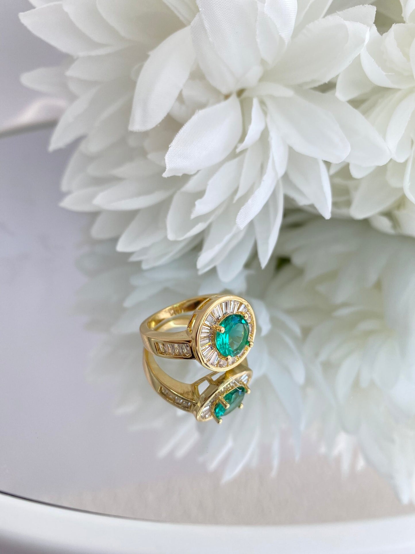 ANEL PEDRA VERDE IMPERIAL