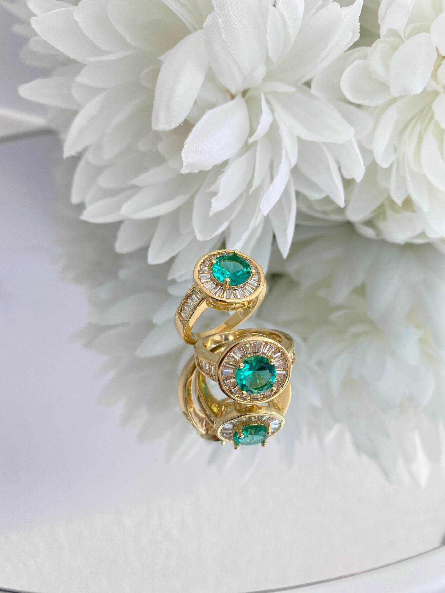 ANEL PEDRA VERDE IMPERIAL