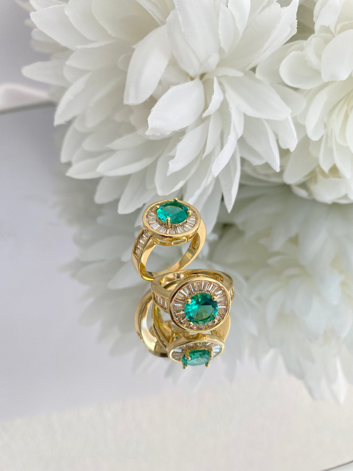 ANEL PEDRA VERDE IMPERIAL