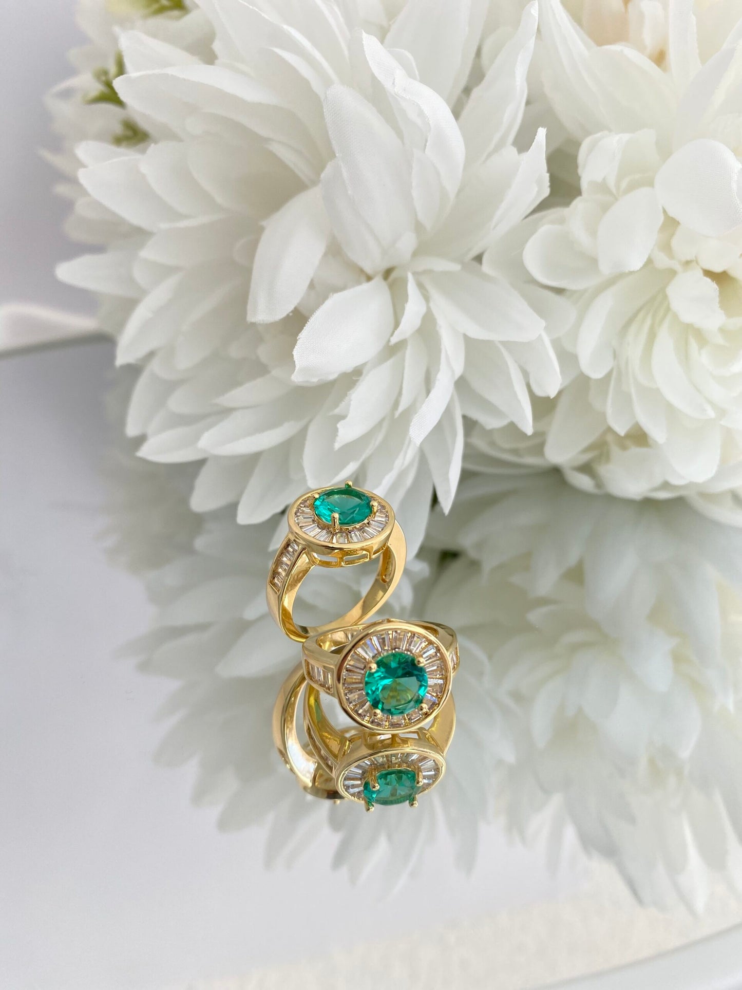 ANEL PEDRA VERDE IMPERIAL