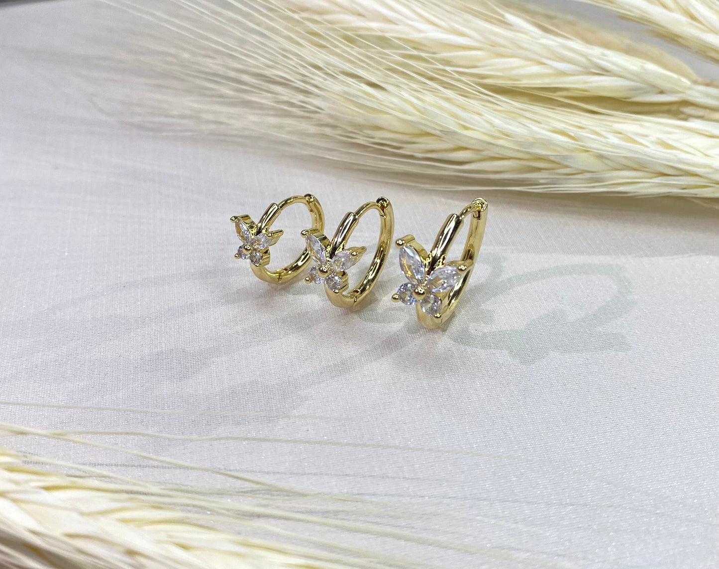 BRINCO TRIO BORBOLETA