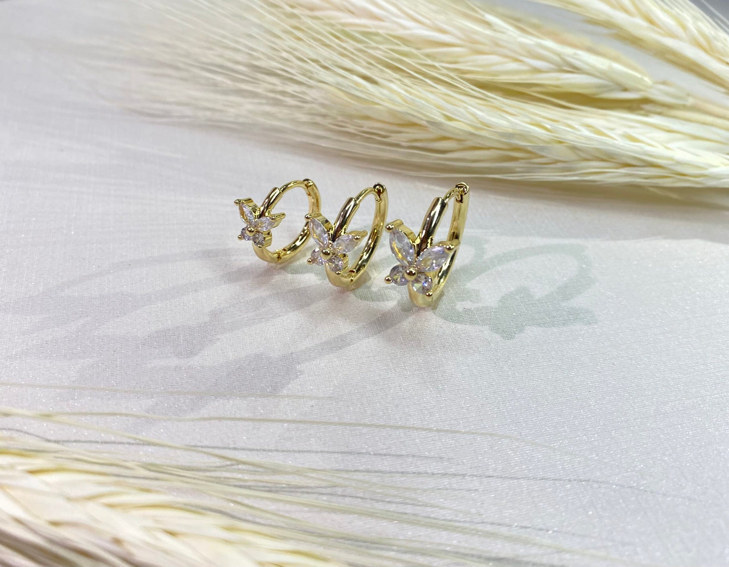 BRINCO TRIO BORBOLETA