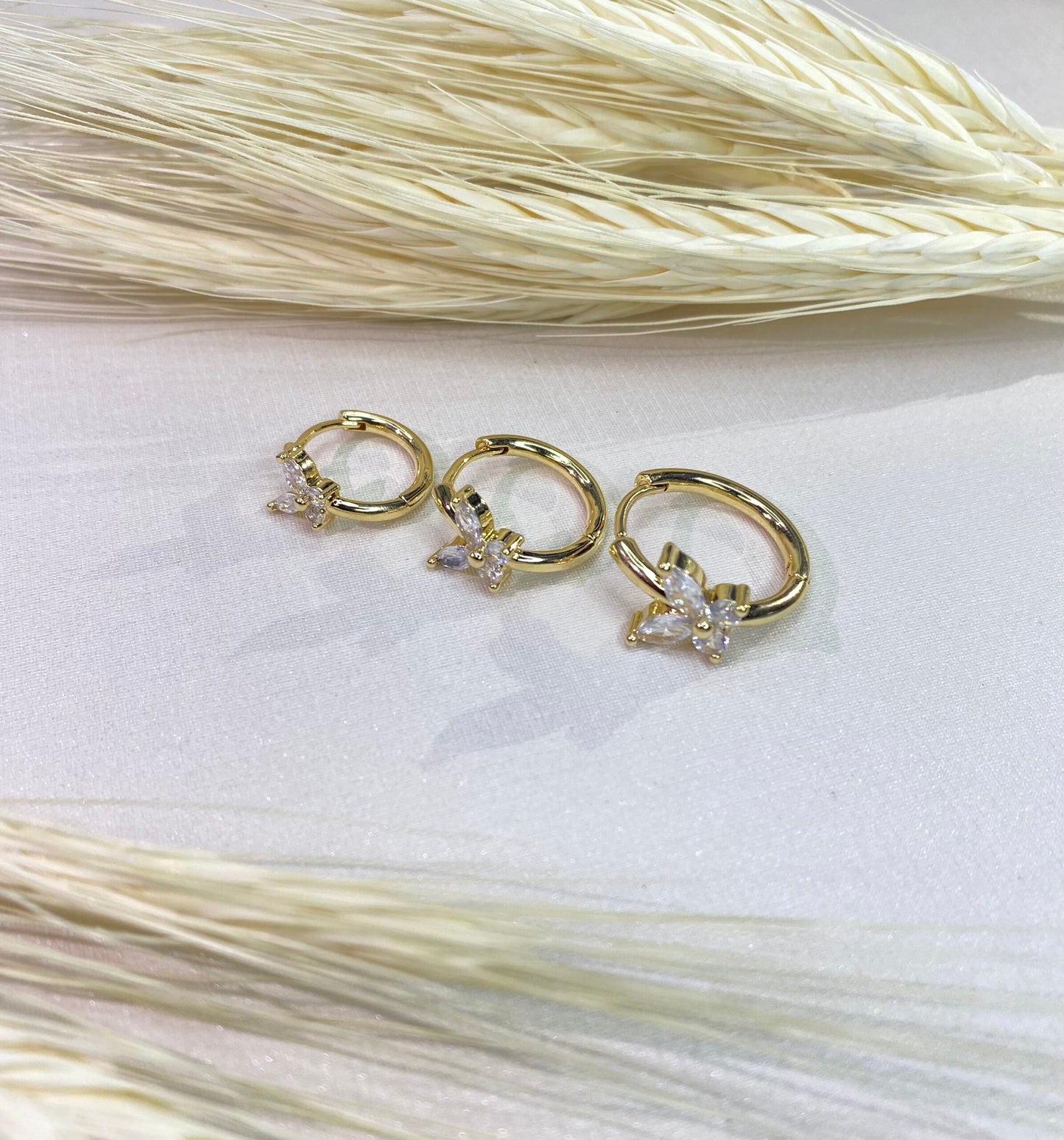 BRINCO TRIO BORBOLETA