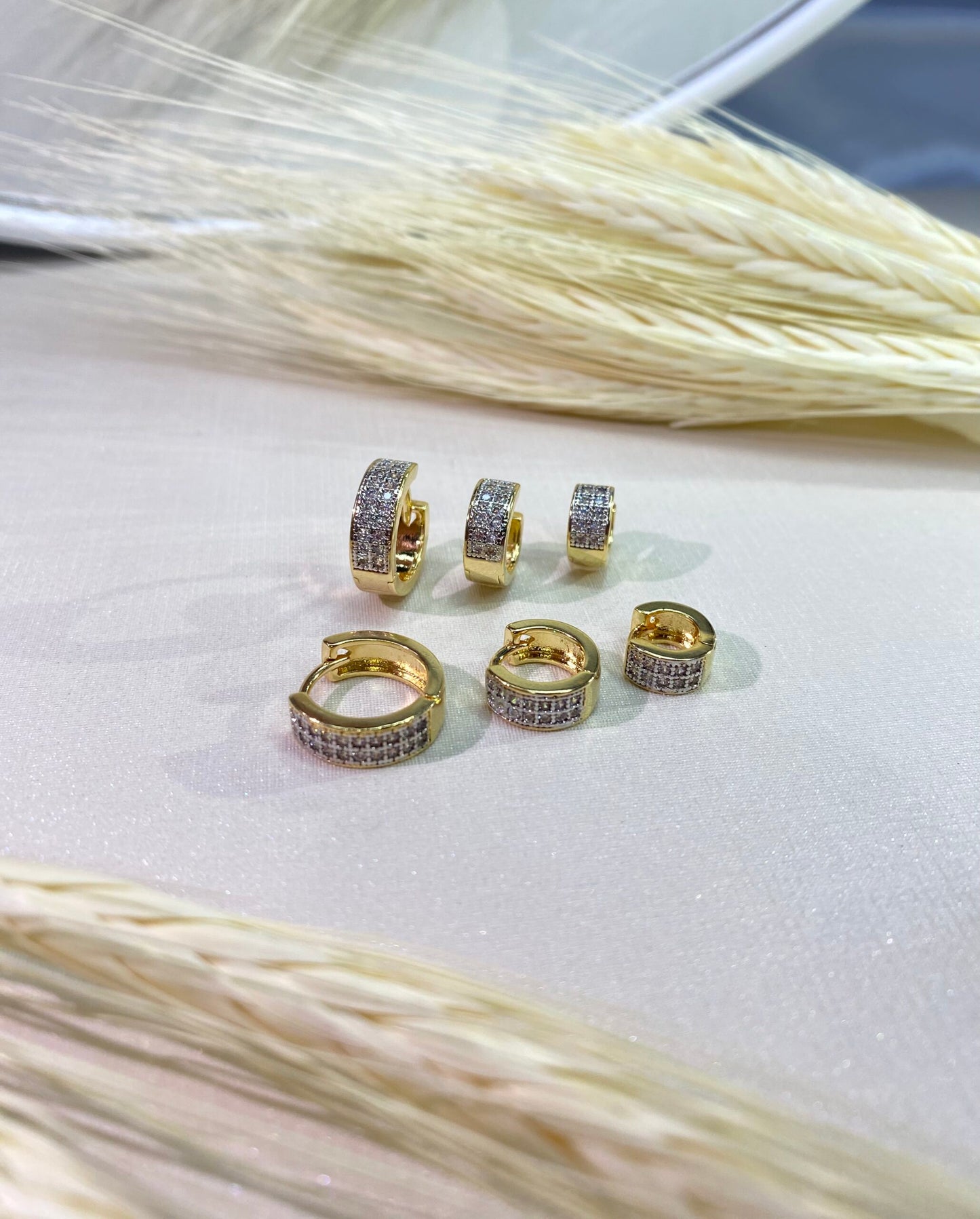 BRINCO TRIO 2 FILEIRAS CRAVEJADO