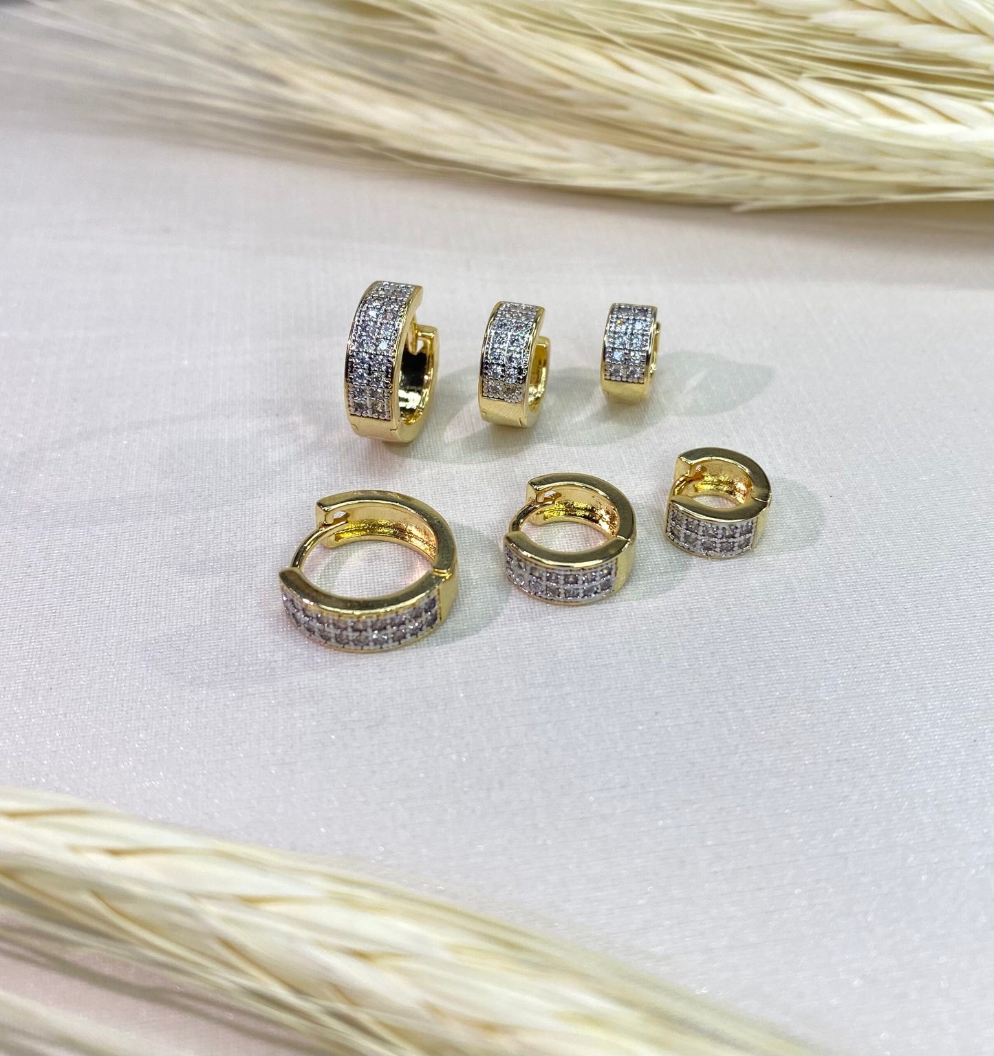 BRINCO TRIO 2 FILEIRAS CRAVEJADO