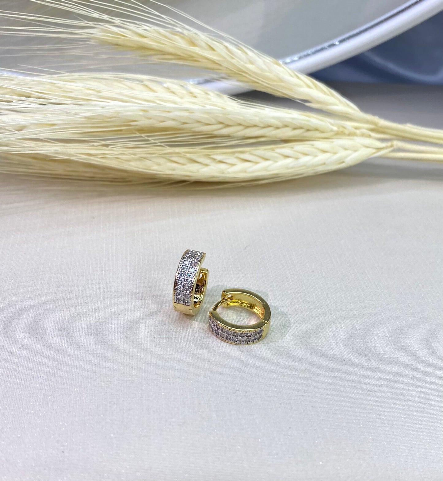 BRINCO TRIO 2 FILEIRAS CRAVEJADO