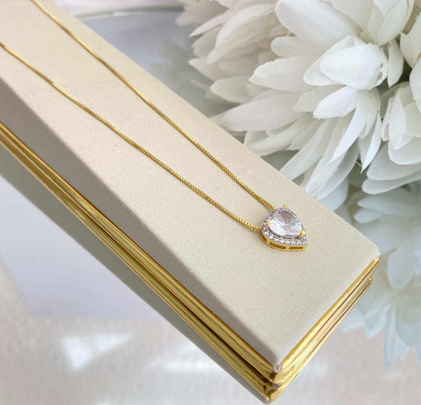 CONJUNTO CORAÇÃO MICRO CRISTAL