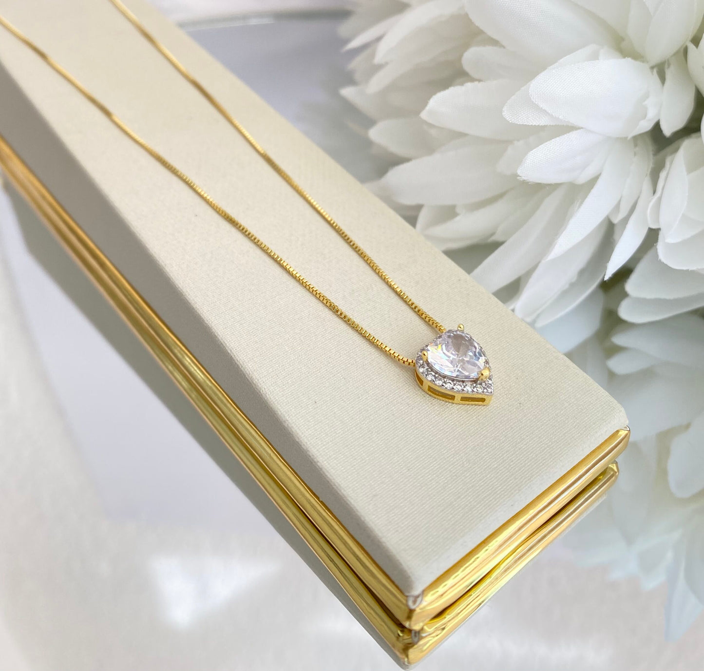 CONJUNTO CORAÇÃO MICRO CRISTAL