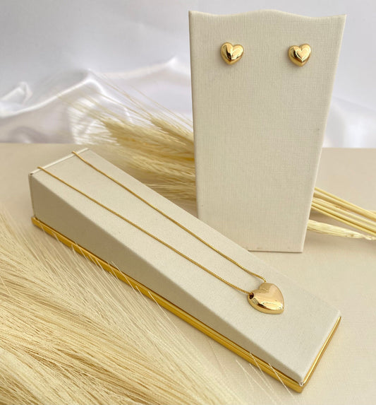 CONJUNTO CORAÇÃO LISO