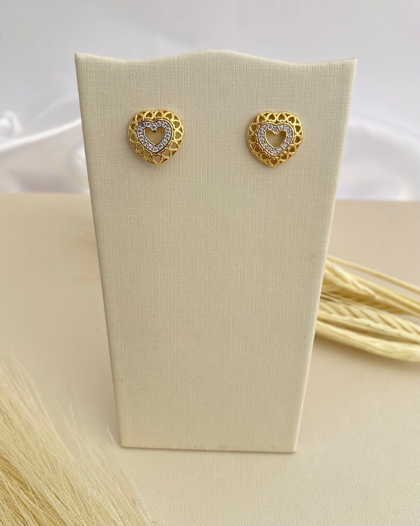 CONJUNTO CORAÇÃO MICRO CRISTAL