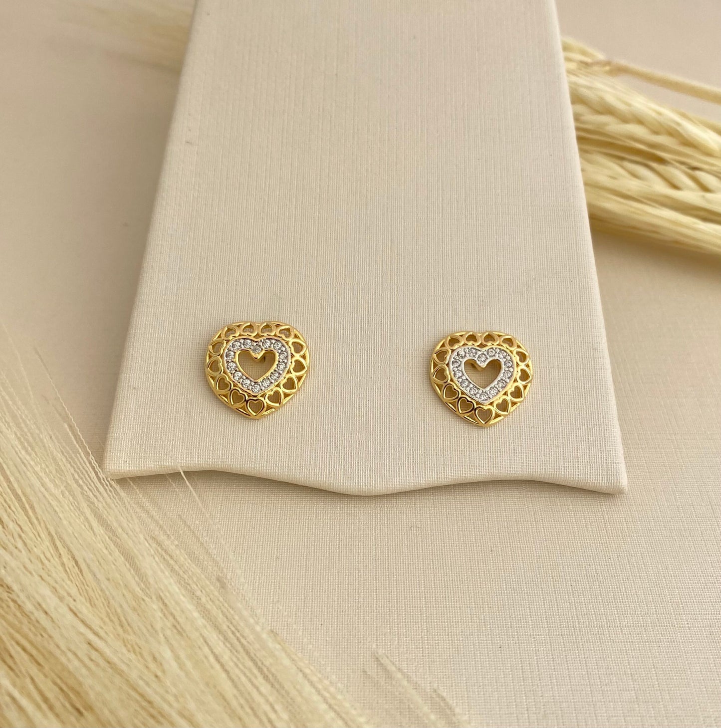 CONJUNTO CORAÇÃO MICRO CRISTAL