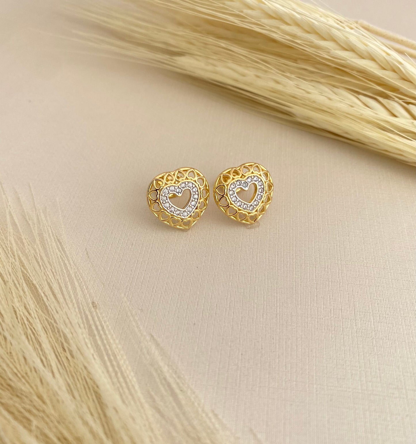 CONJUNTO CORAÇÃO MICRO CRISTAL