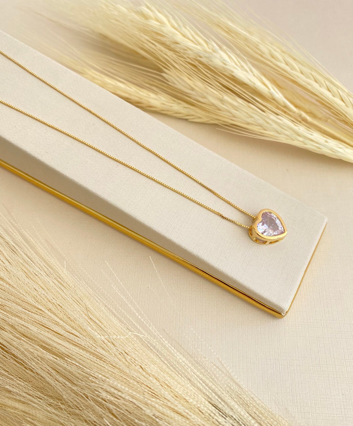 CONJUNTO CORAÇÃO CRISTAL