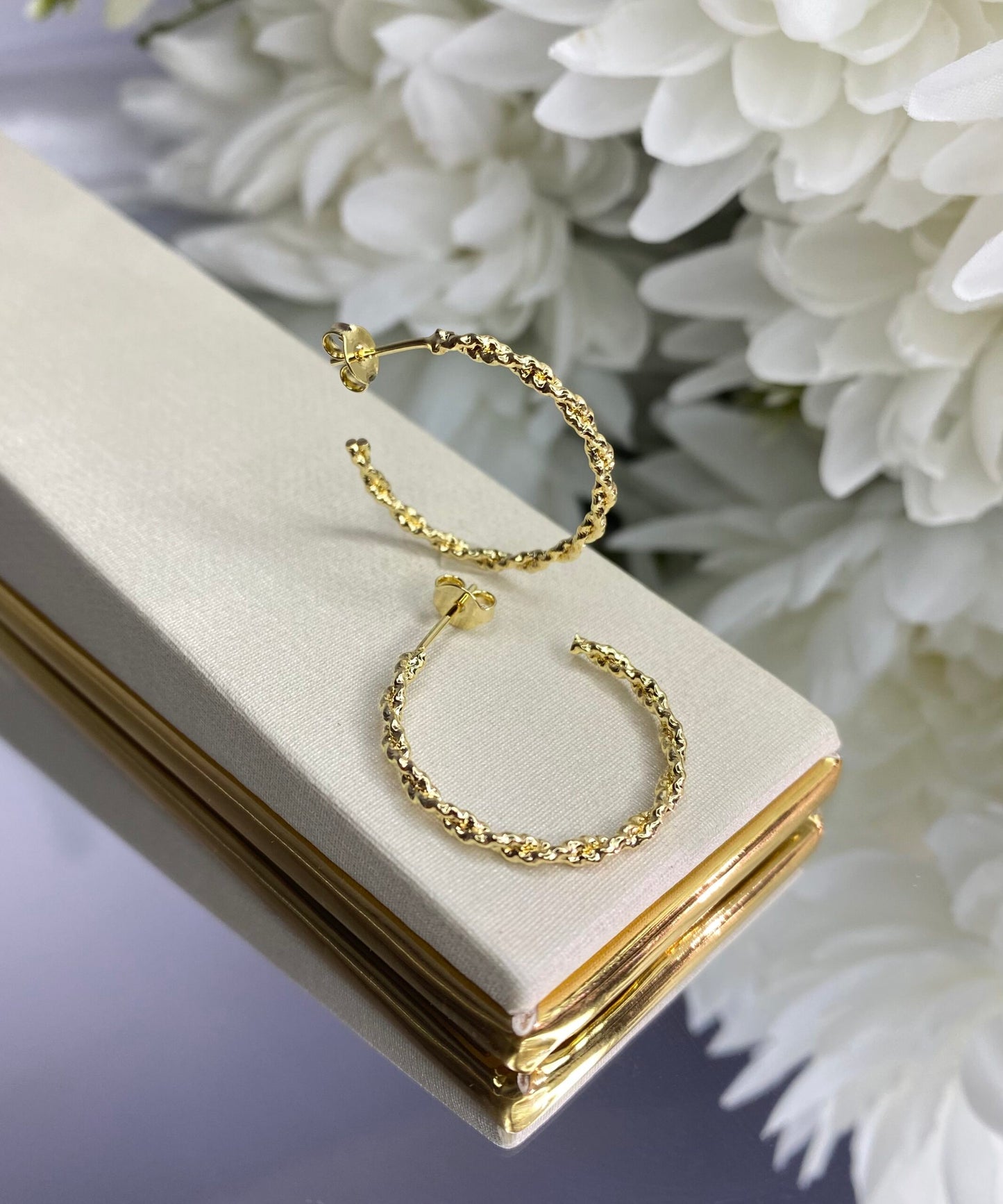 KIT DE BRINCOS ARGOLA TRANÇADO