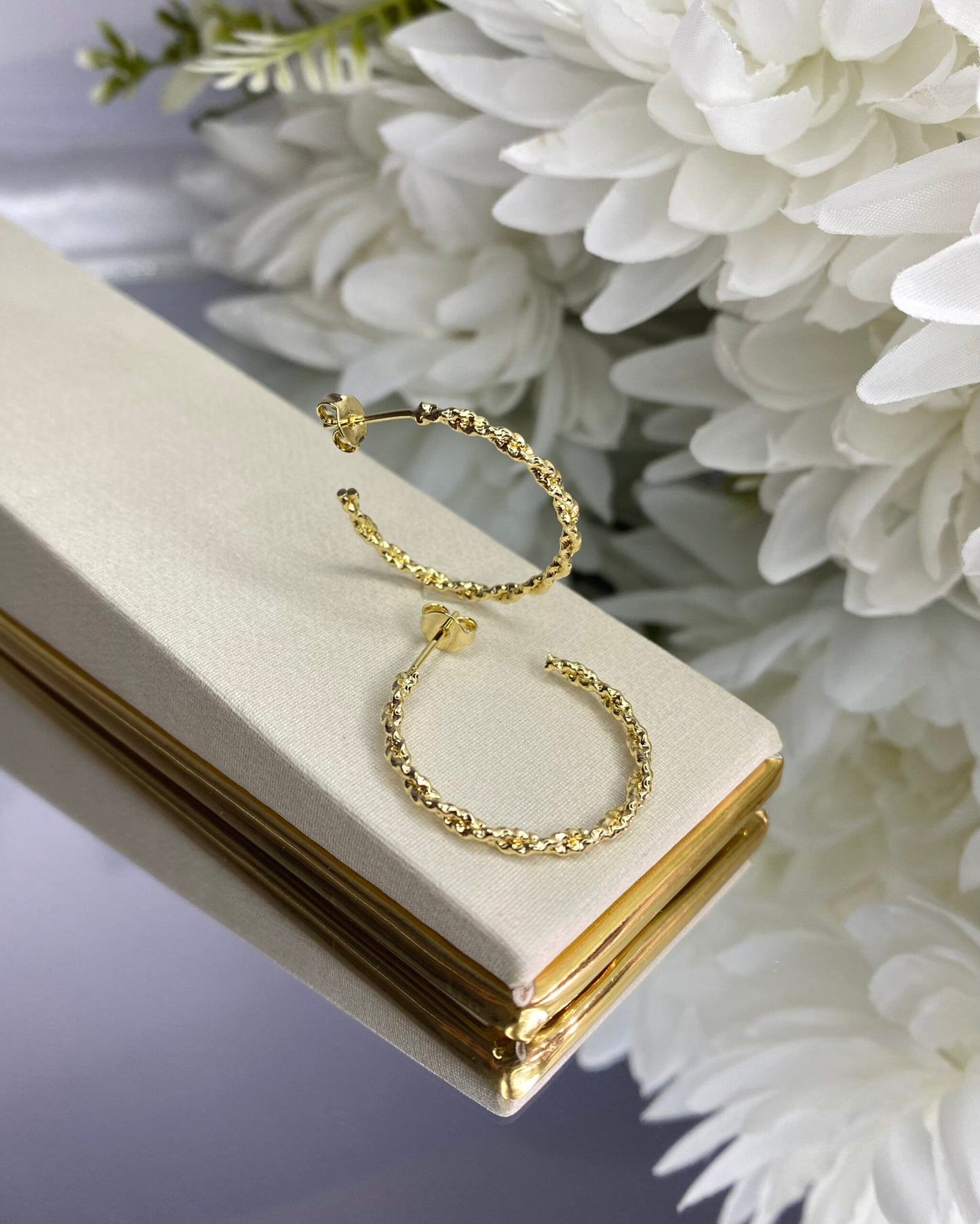 KIT DE BRINCOS ARGOLA TRANÇADO