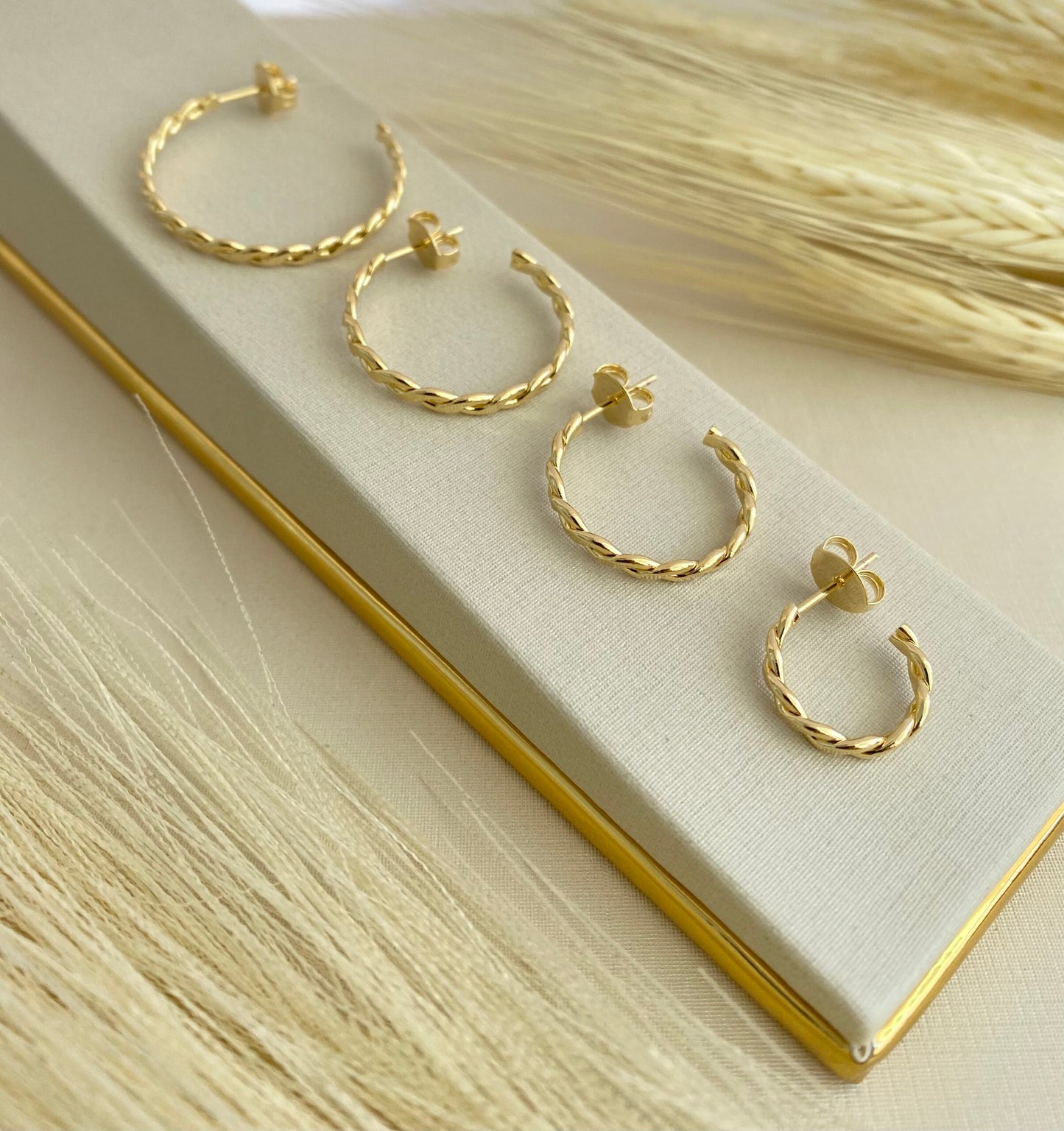 KIT ARGOLA TRANÇA SOLA