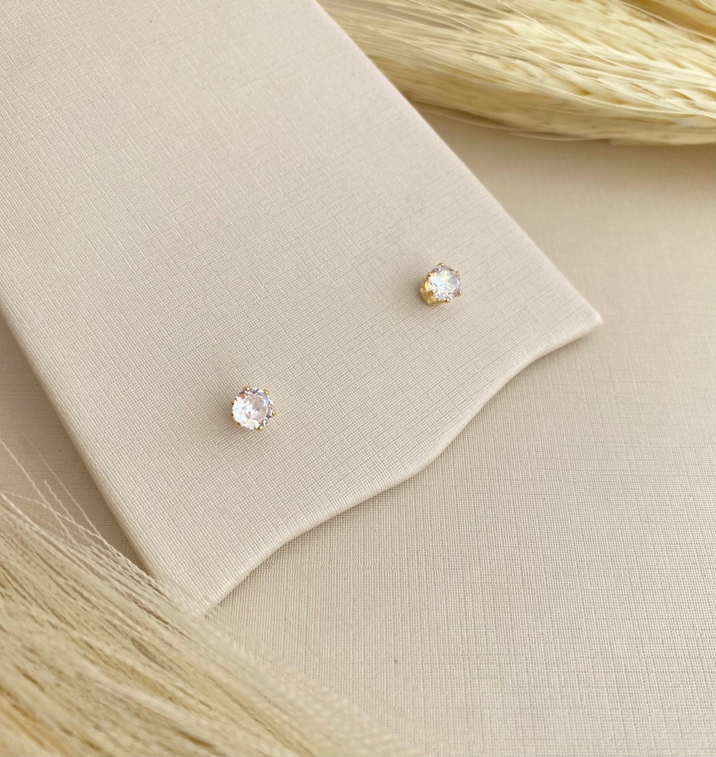 BRINCO TRIO ZIRCÔNIA REDONDO