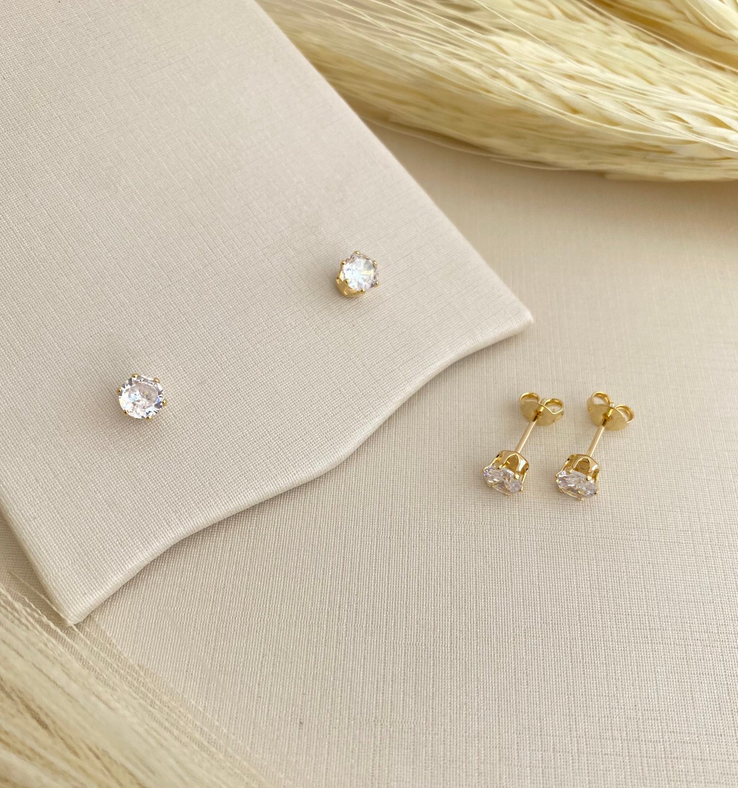 BRINCO TRIO ZIRCÔNIA REDONDO