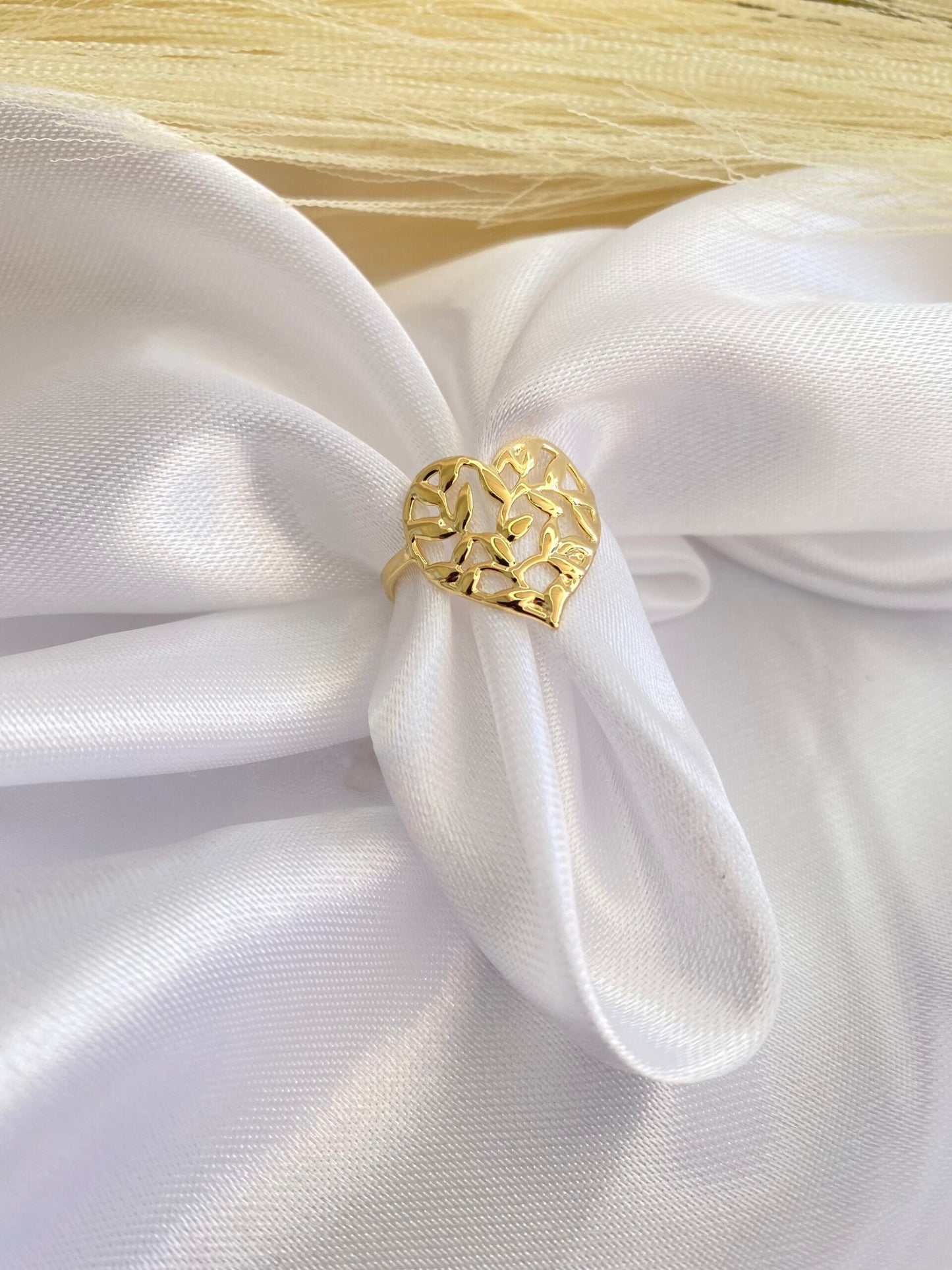 ANEL CORAÇÃO DOT LOVE