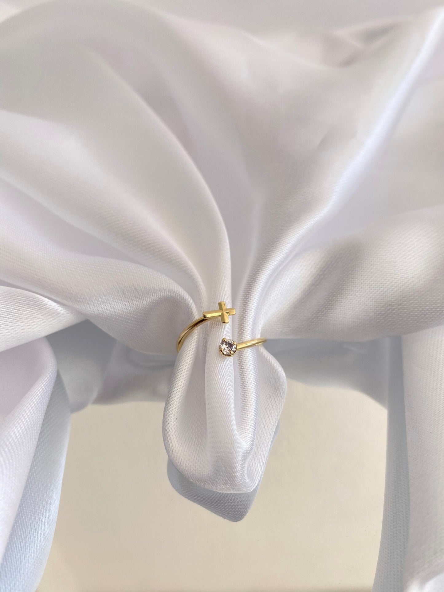 ANEL FALANGE PONTO DE CRUZ