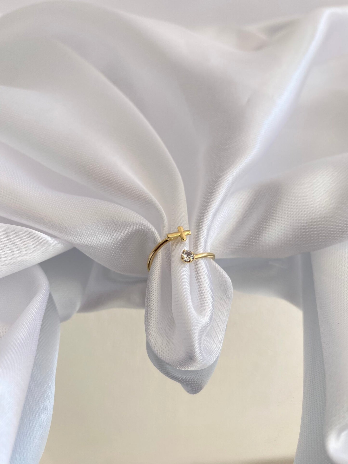 ANEL FALANGE PONTO DE CRUZ