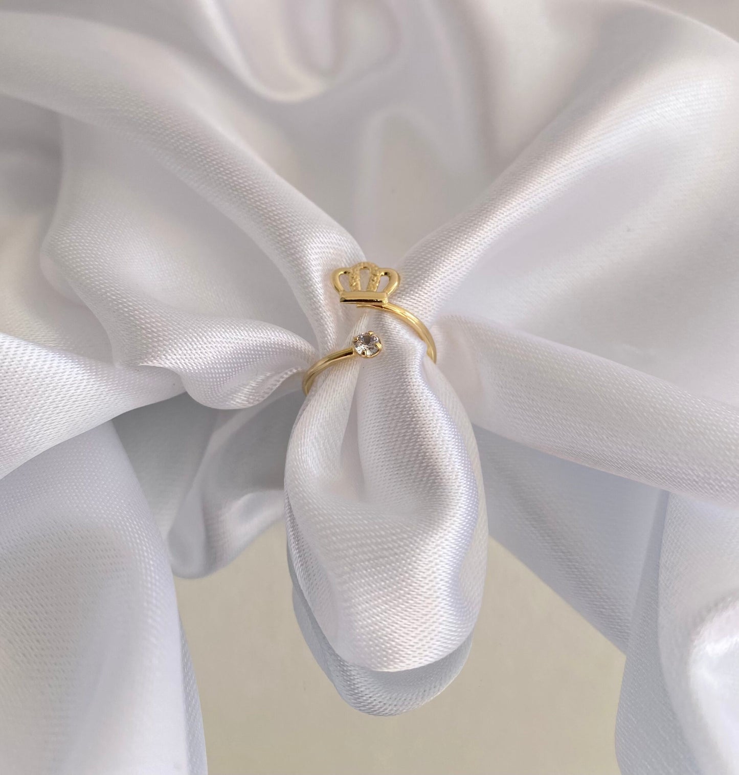 ANEL FALANGE COROA DE BRILHO