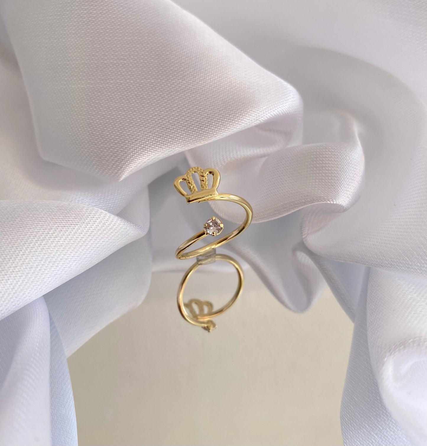 ANEL FALANGE COROA DE BRILHO