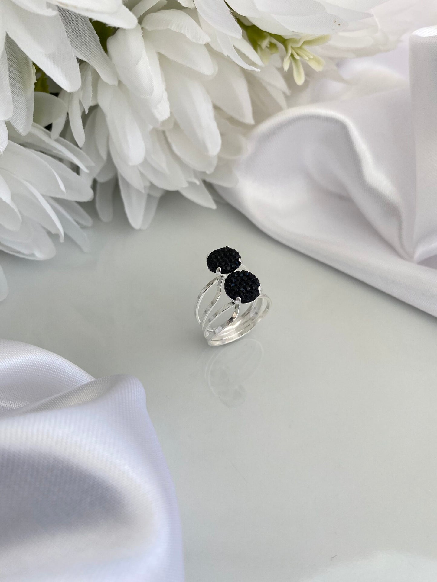 ANEL PRATA INFINITO NEGRO