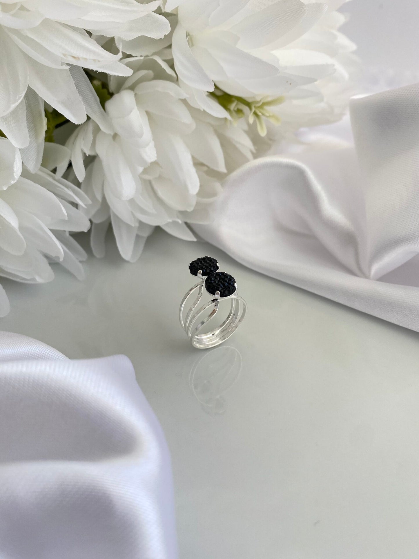 ANEL PRATA INFINITO NEGRO