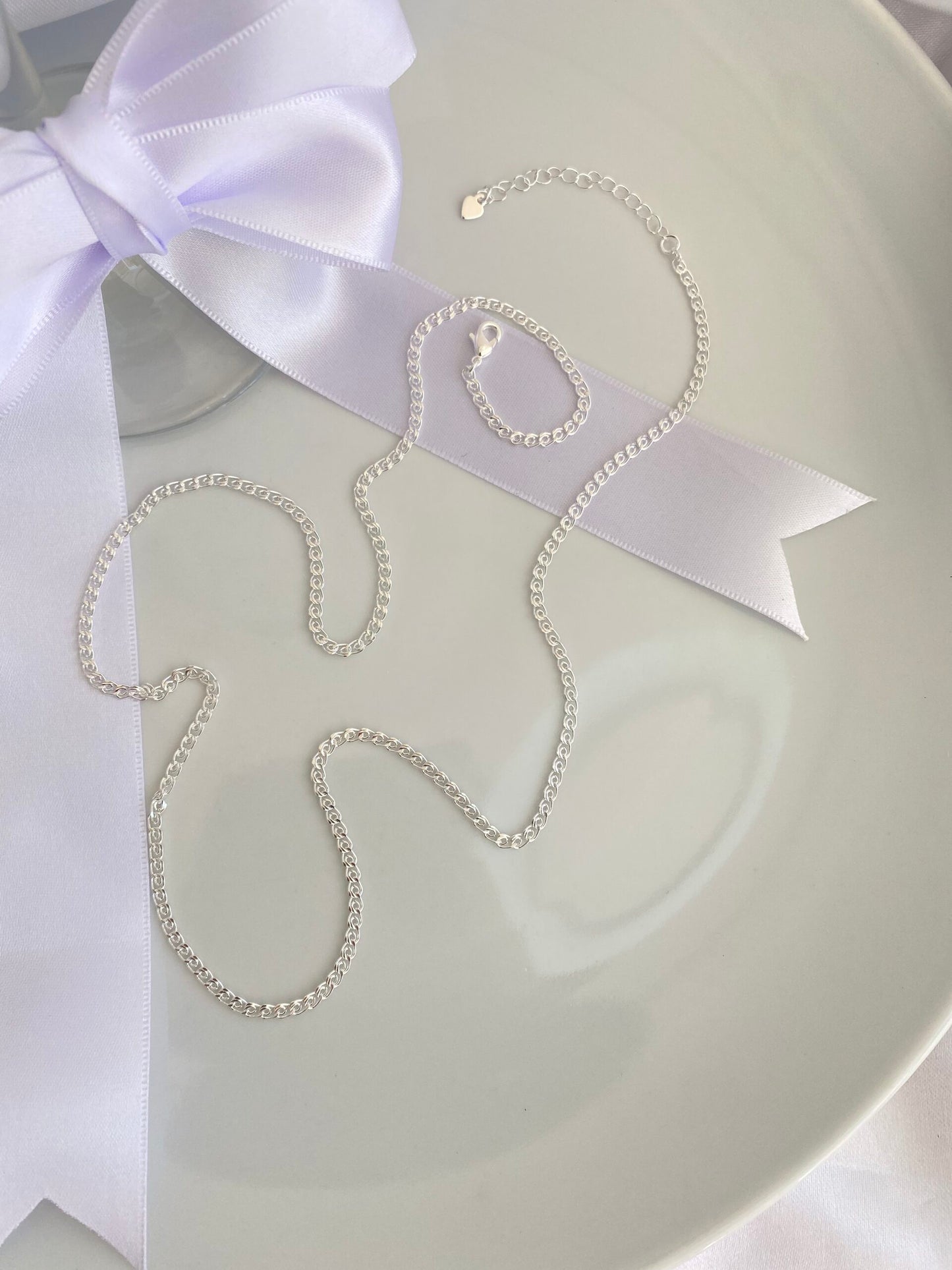 CORRENTE PRATA SINGAPURA BRILHO