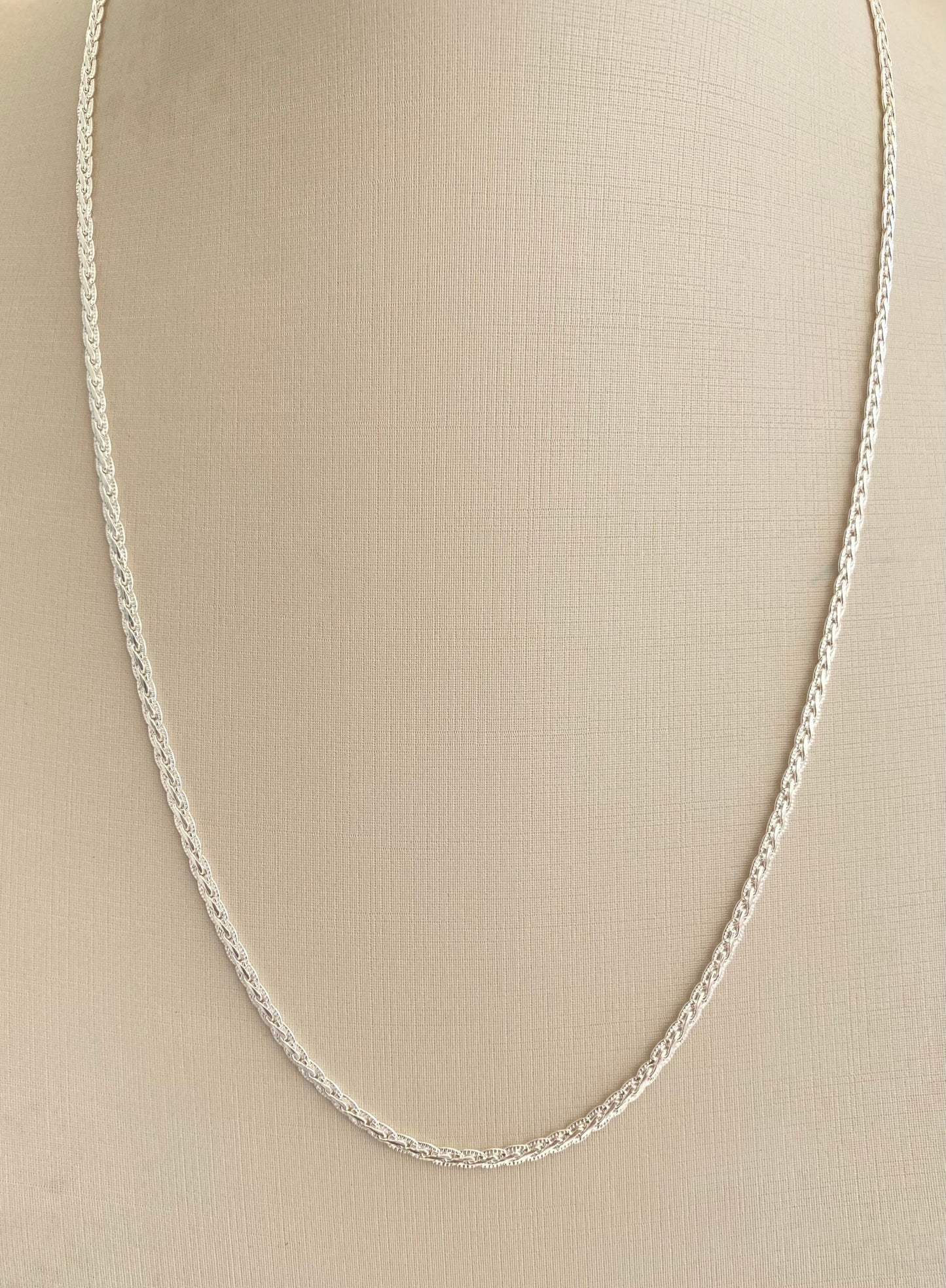 CORRENTE PRATA TRAMA DE LUZ