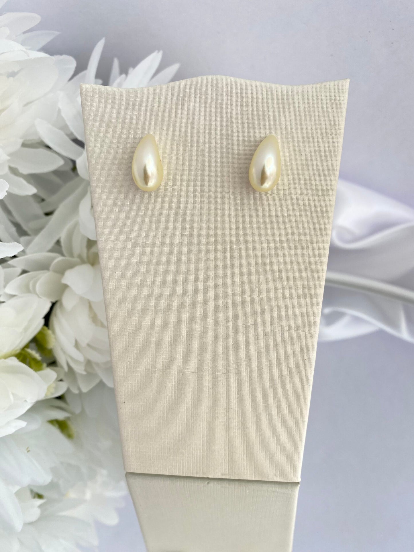 BRINCO PRATA GOTA DE PÉROLA