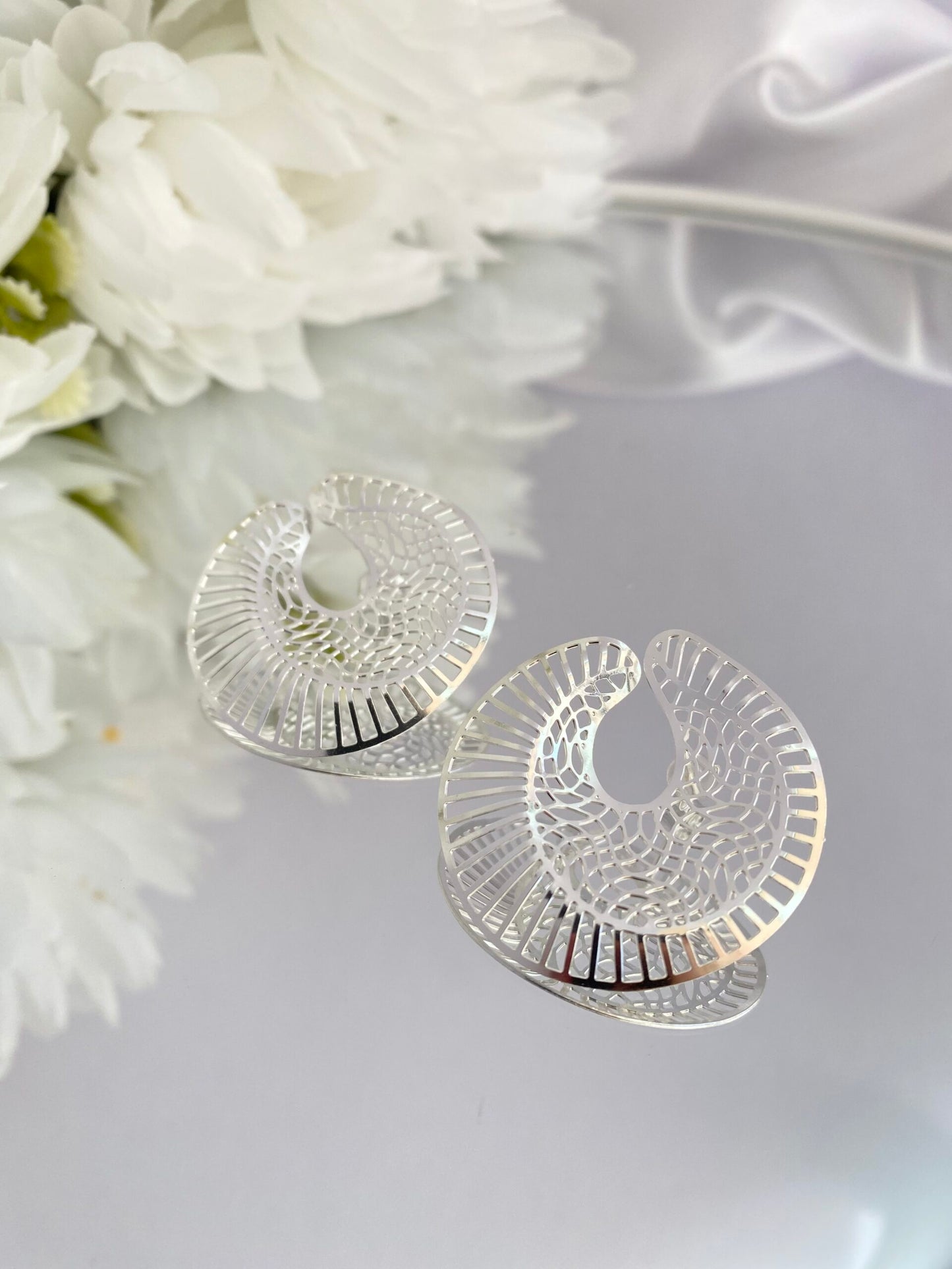 BRINCO PRATA MOSAICO