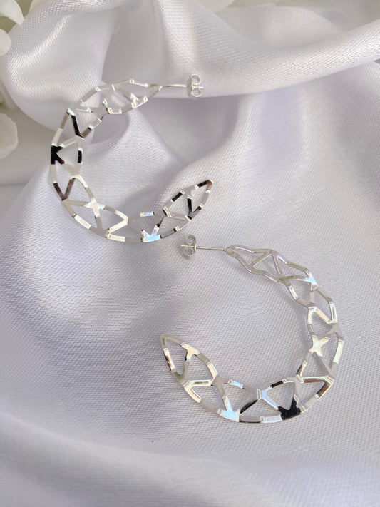 BRINCO ARGOLA PRATA CONSTELLATION