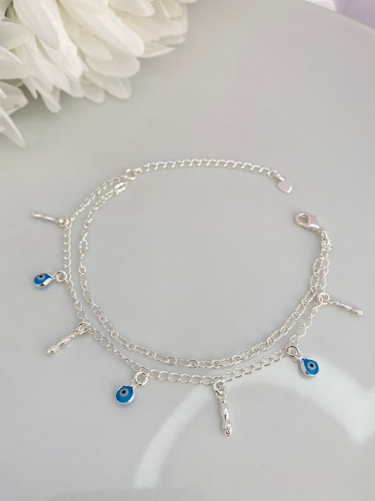 PULSEIRA PRATA AMULETTA