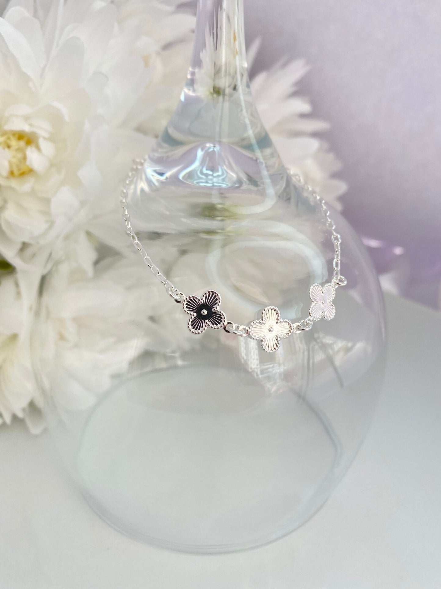 PULSEIRA PRATA TRÉFLE