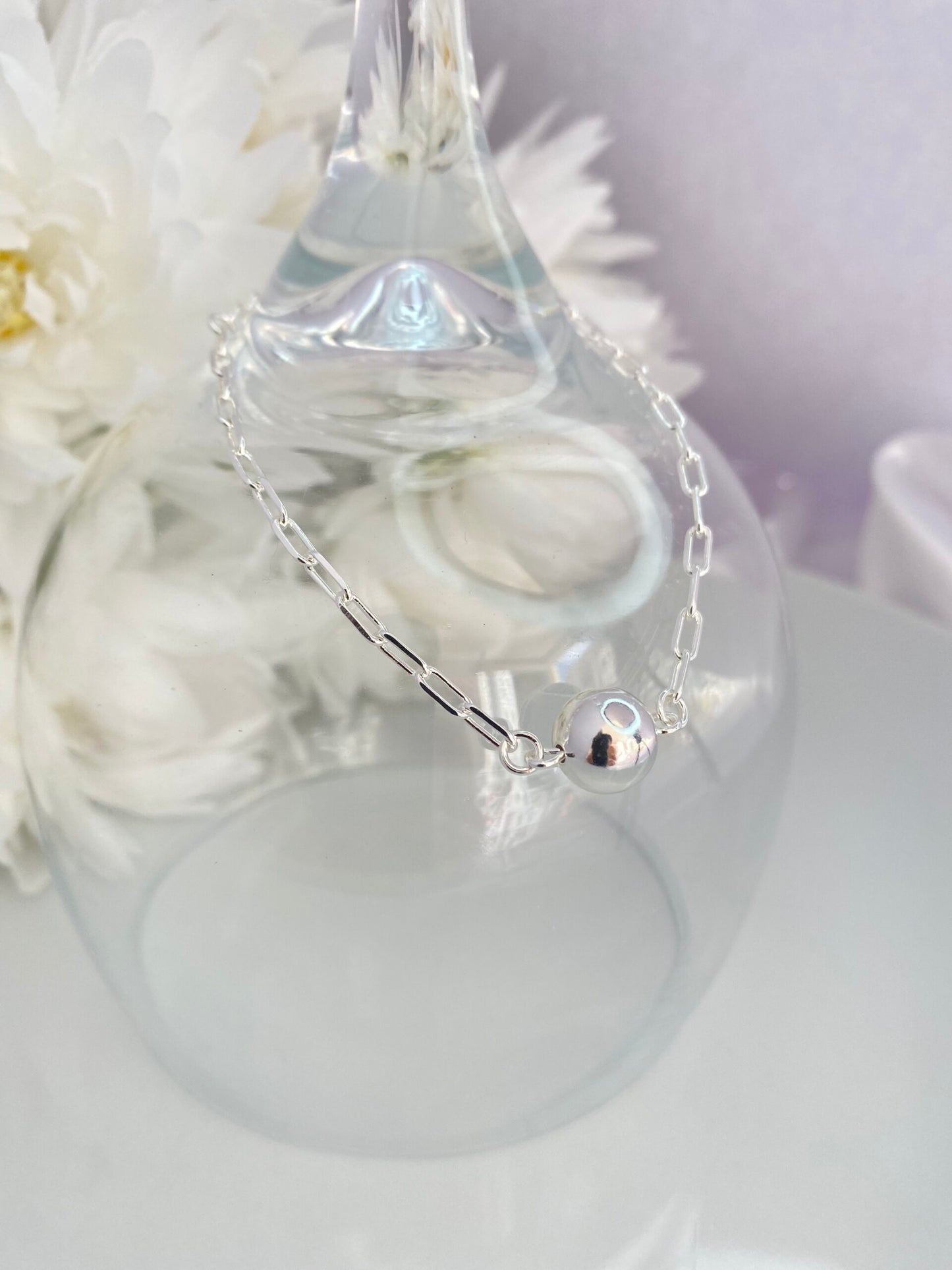 PULSEIRA PRATA ESFERA