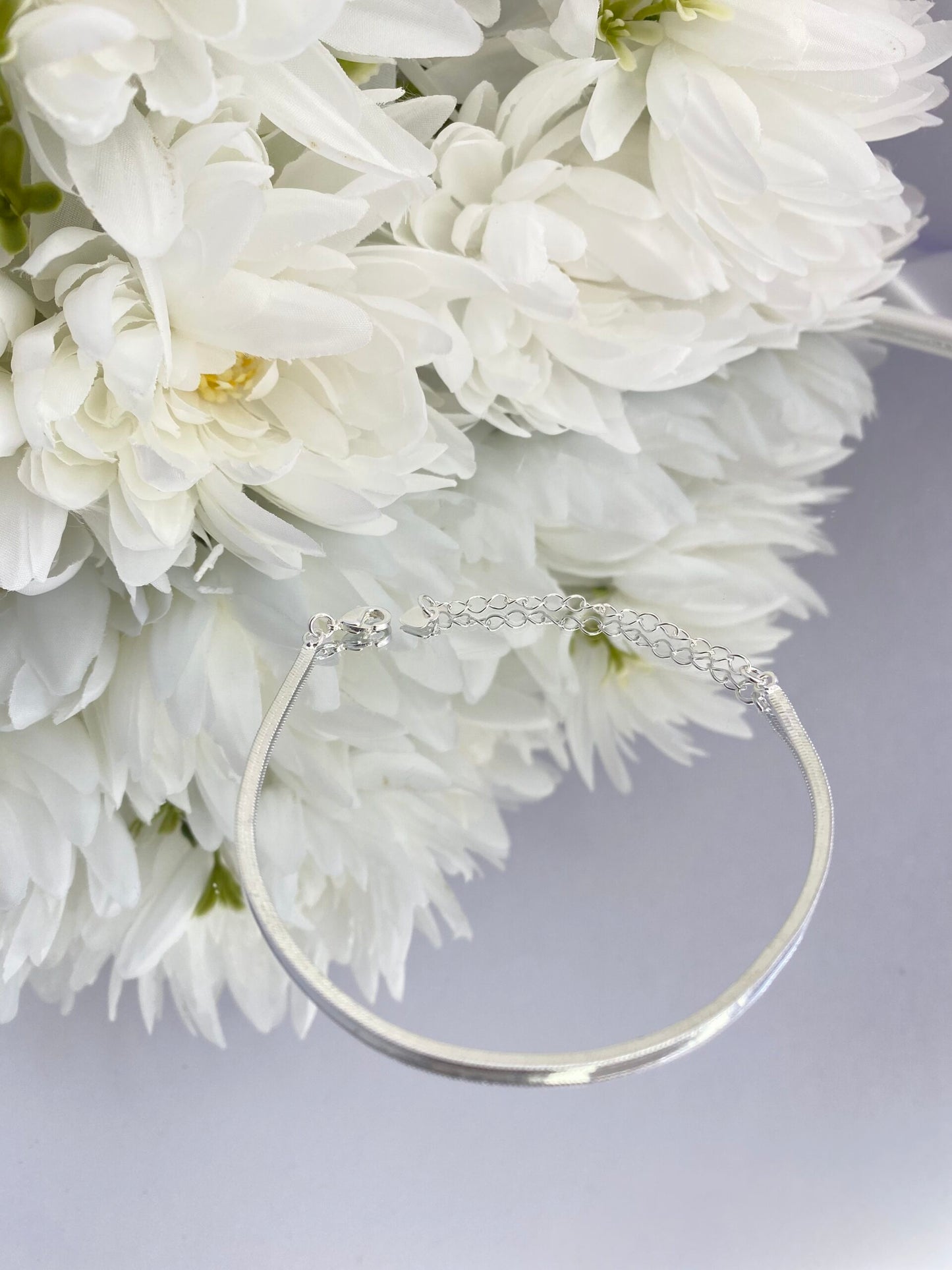 PULSEIRA PRATA MALHA SERPENTE