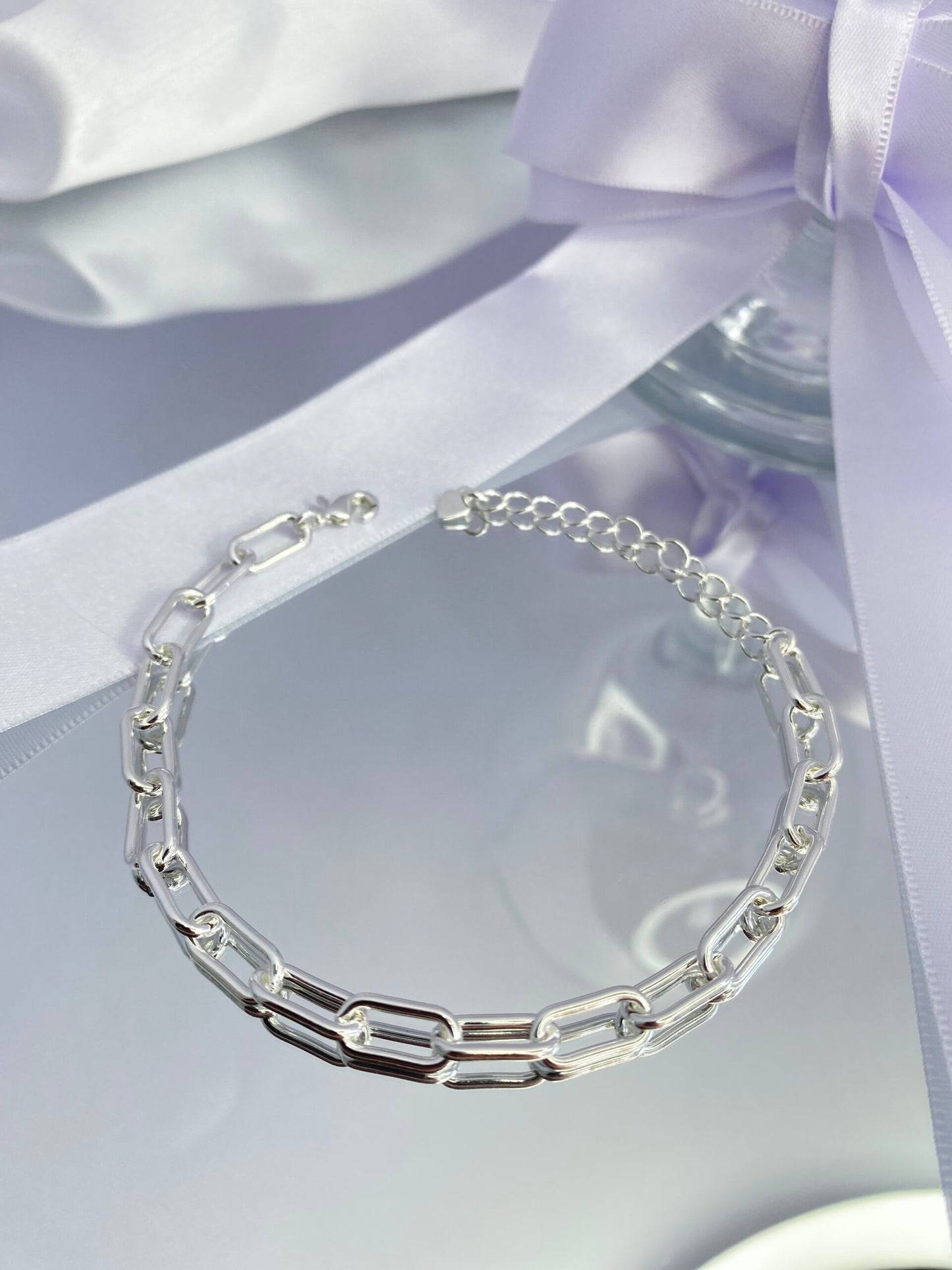 PULSEIRA PRTA ESTILO PAPERCLIP