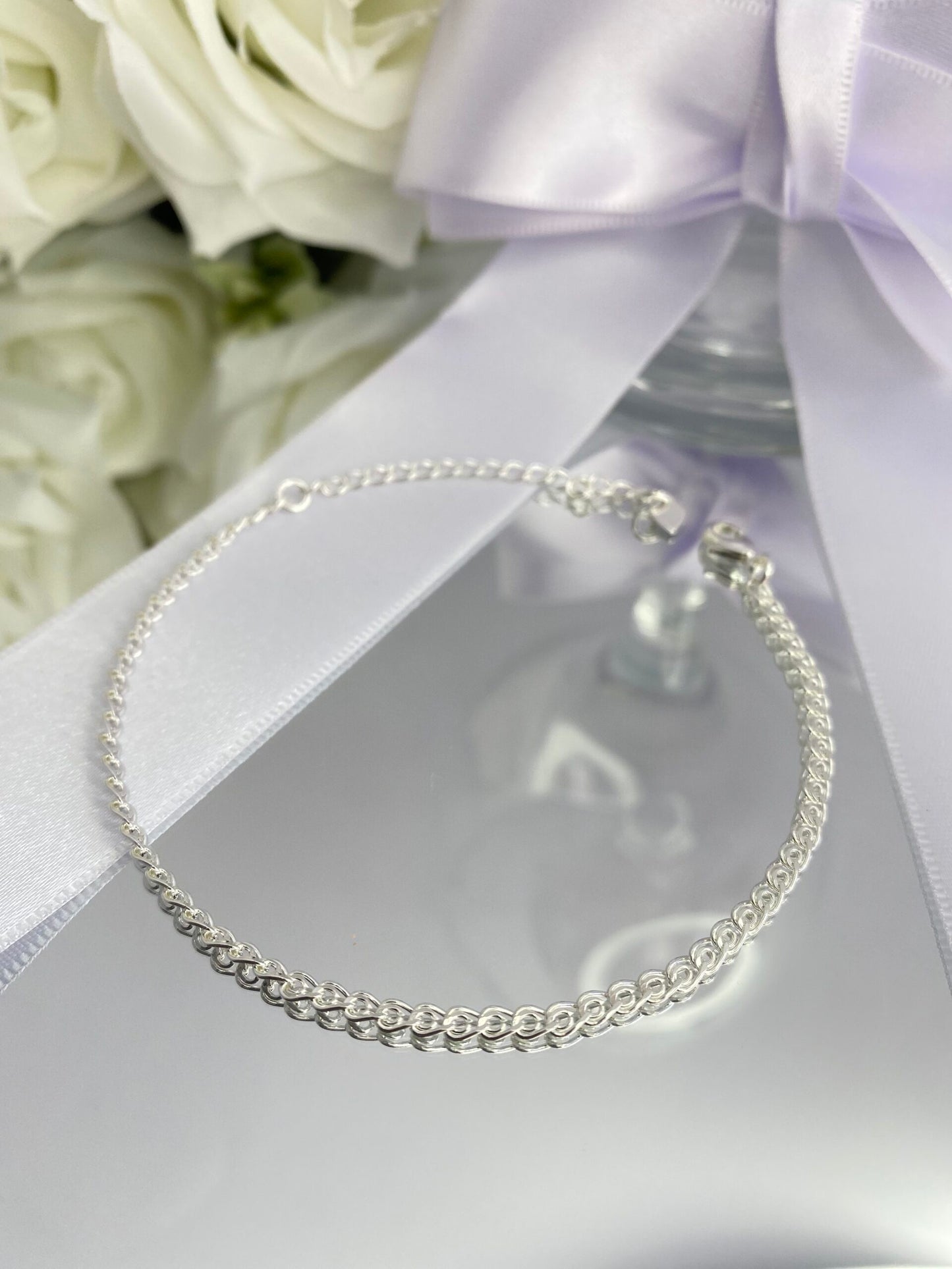 PULSEIRA PRATA SINGAPURA BRILHO