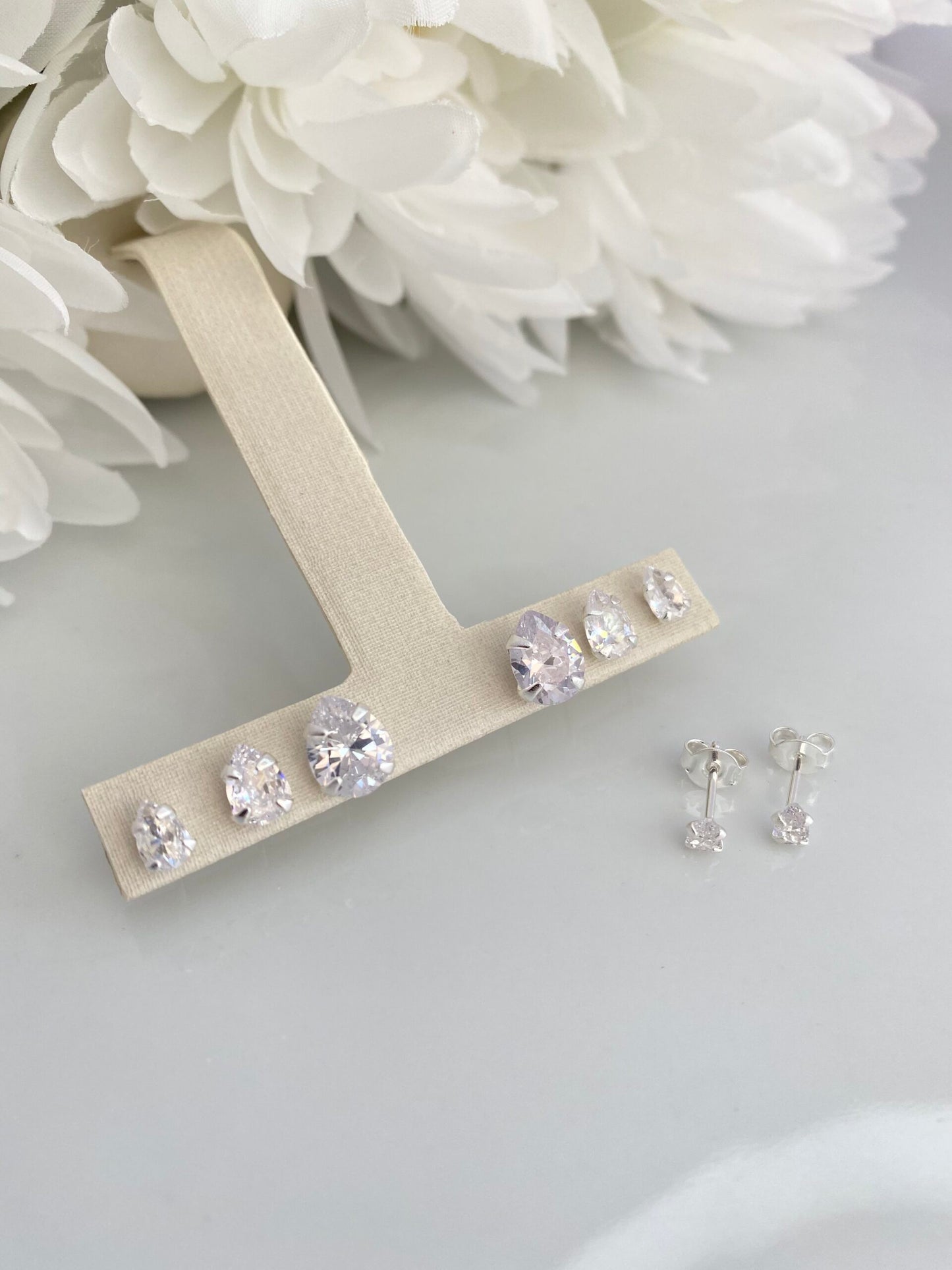 KIT BRINCO PRATA GOTA DE LUZ 4 PEÇAS